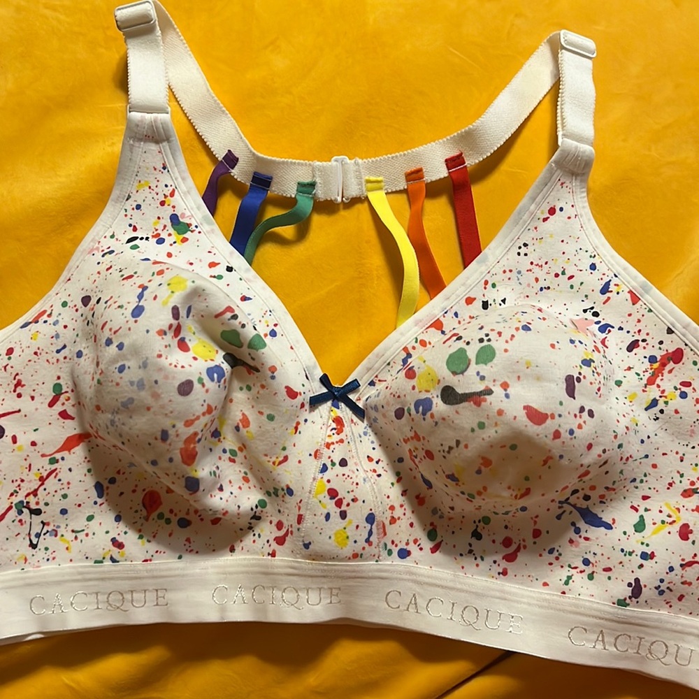 Lane Bryant Cacique Collection Lightly Lined No Wire Pride Collection 40DD